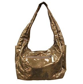 HOBO LIGHTWEIGHT BACK AND SHOULDER FRIENDLY/SULMA CAVIAR-BRONZE